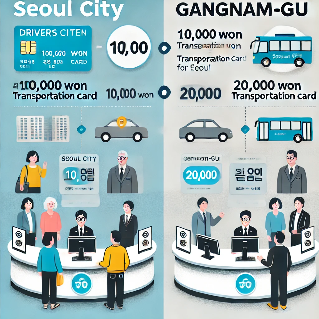 서울시와의 비교