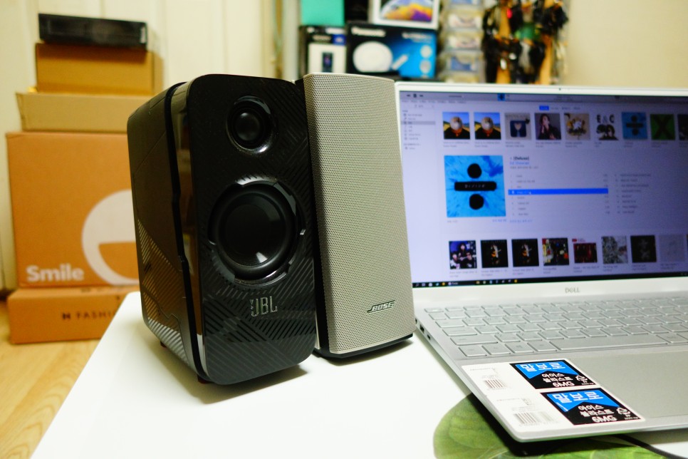 보스 pc스피커 PC스피커 보스 컴패니언20 VS JBL 3