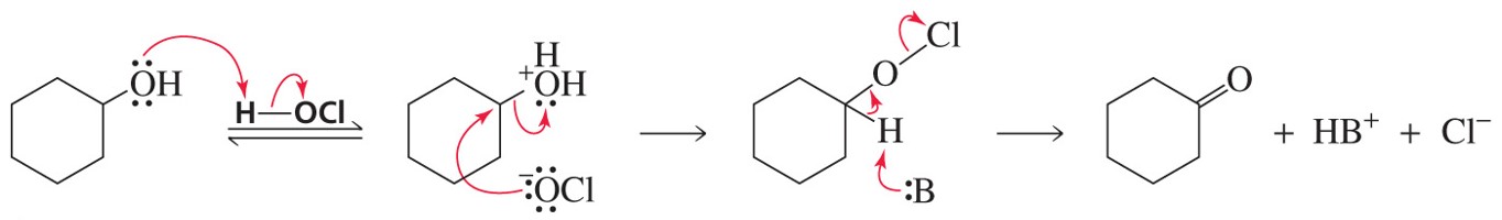 HOCl의 산화반응 메커니즘