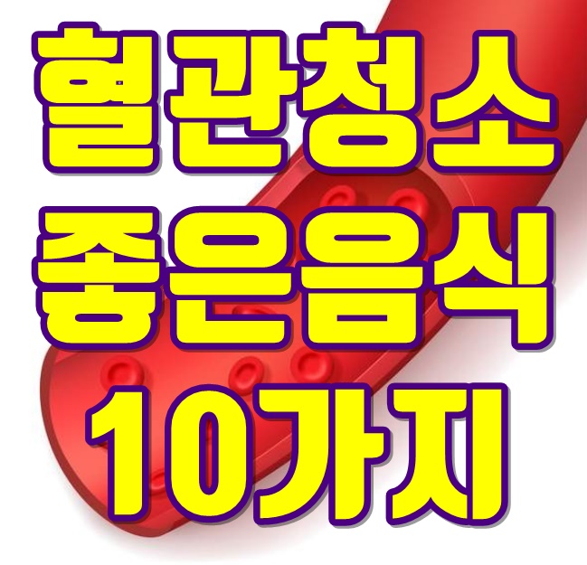 혈관 청소에 좋은 음식 10가지