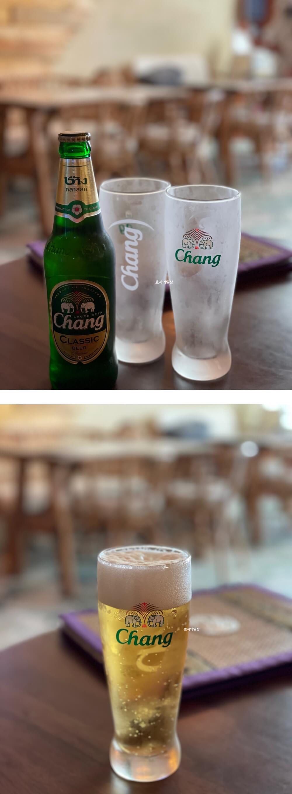수원 태국 음식 맛집 반치앙마이 광교 - 타이 맥주 창
