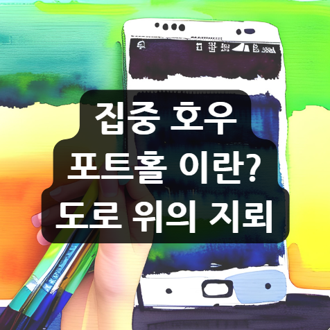  집중 호우 포트홀 이란?, 도로 위의 지뢰