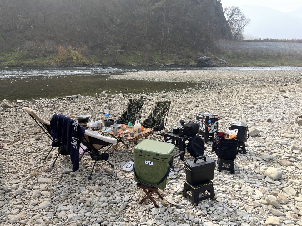 / 쩝쩝박사님들과 신나는 먹부림 [캠핑기록] 수주팔봉 노지캠핑 51