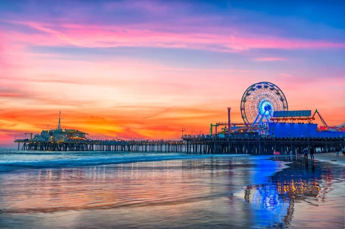 3위 산타 모니카 부두 Santa Monica Pier