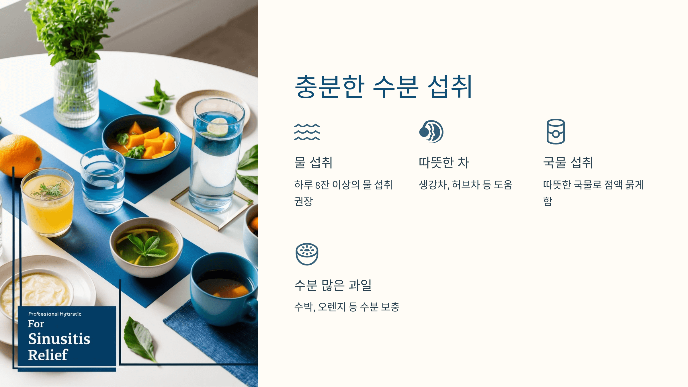 축농증과 관련된 사진입니다.