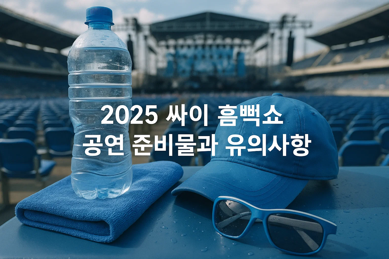 2025 싸이 흠뻑쇼 일정·예매·꿀팁 총정리! 티켓팅 성공하고 물벼락 맞자!