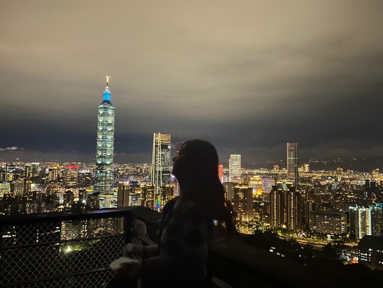 샹산 비밀전망대 인증샷