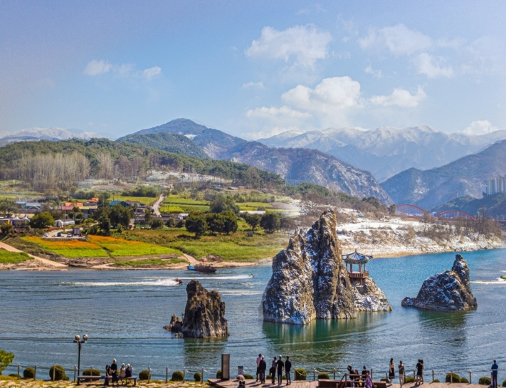 도담삼봉 공영주차장 이미지