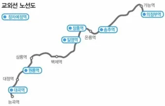 교외선 재개통 노선도 시간표 개통일 예매_14