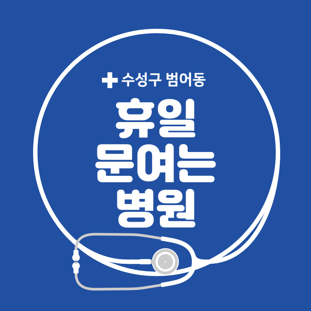 대구 수성구 범어동 일요일 진료 휴일 문 여는 병원