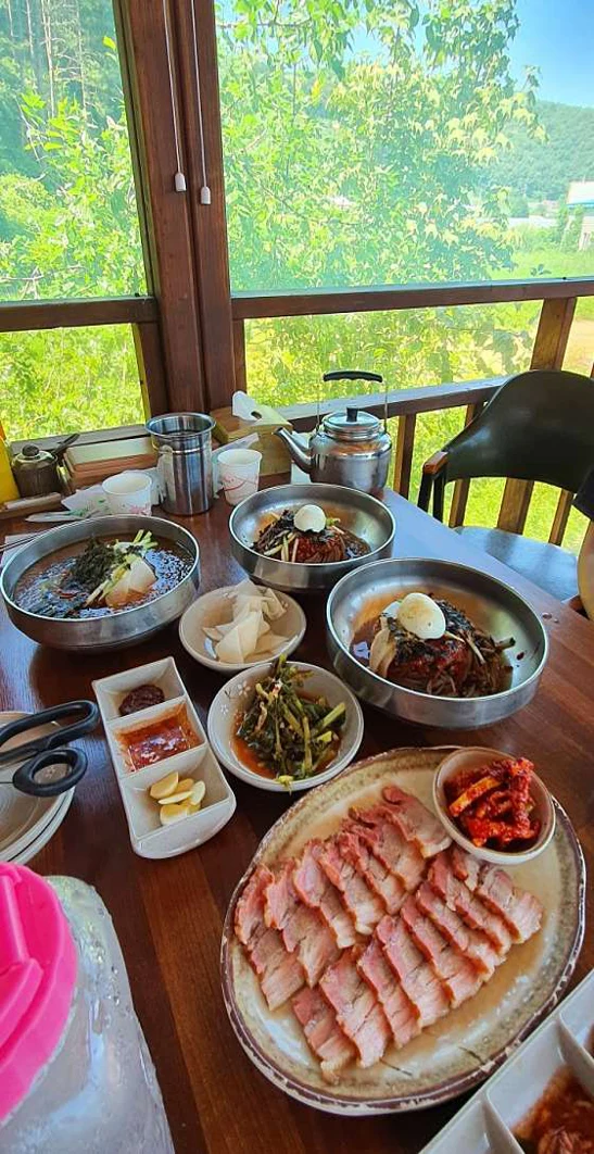 금수강산막국수