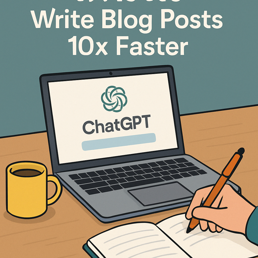 How I Use ChatGPT to Write Blog Posts 10x Faster (and Better)