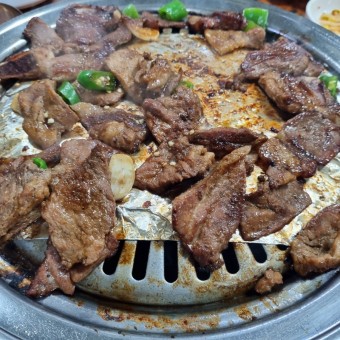 연탄 돼지갈비