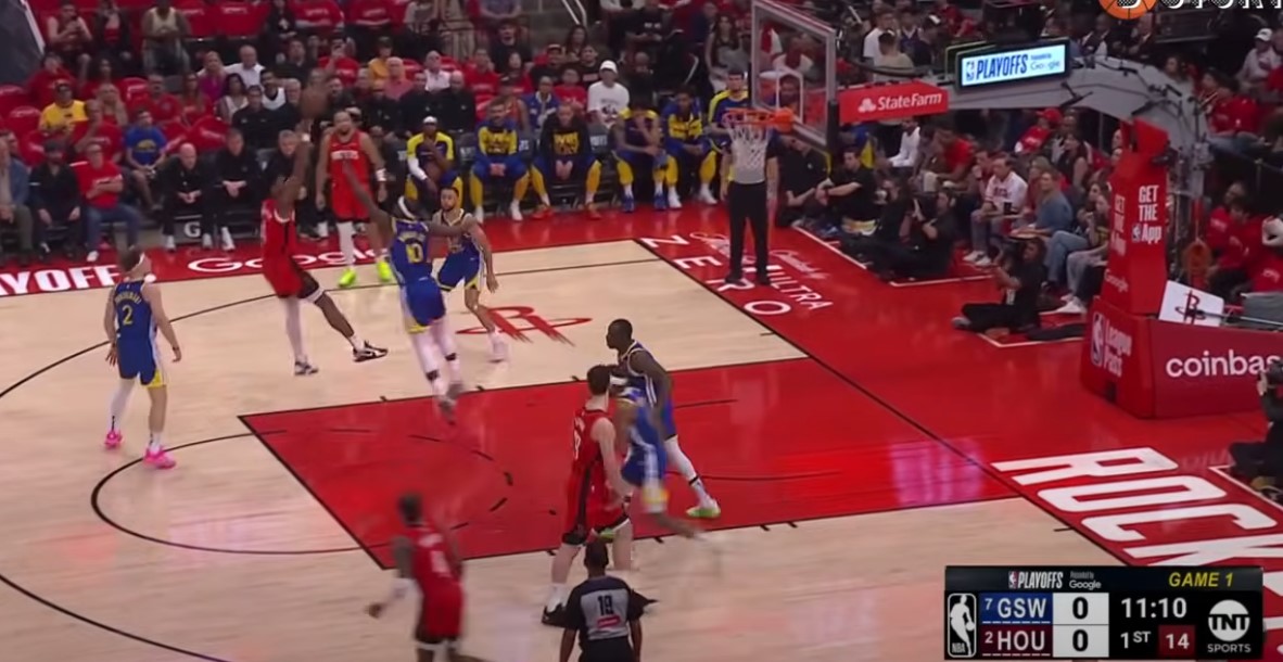 NBA 플레이오프 1차전 골든스테이트 vs 휴스톤 로케츠
