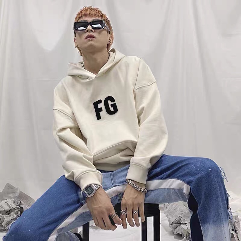 [FEAR OF GOD] 피어오브갓 6TH 풀 오버 FG 로고 스웨트 셔츠 후드 티셔츠 (4 COLOR)