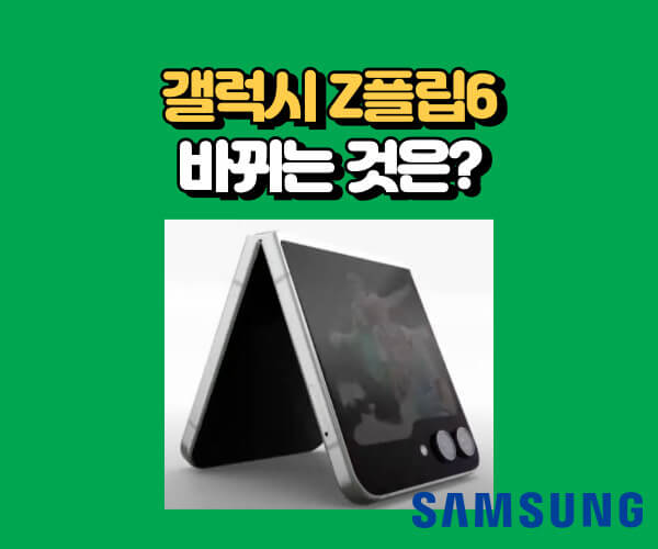 갤럭시 Z플립6