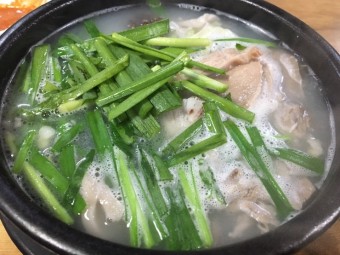 순대모둠 내장국밥