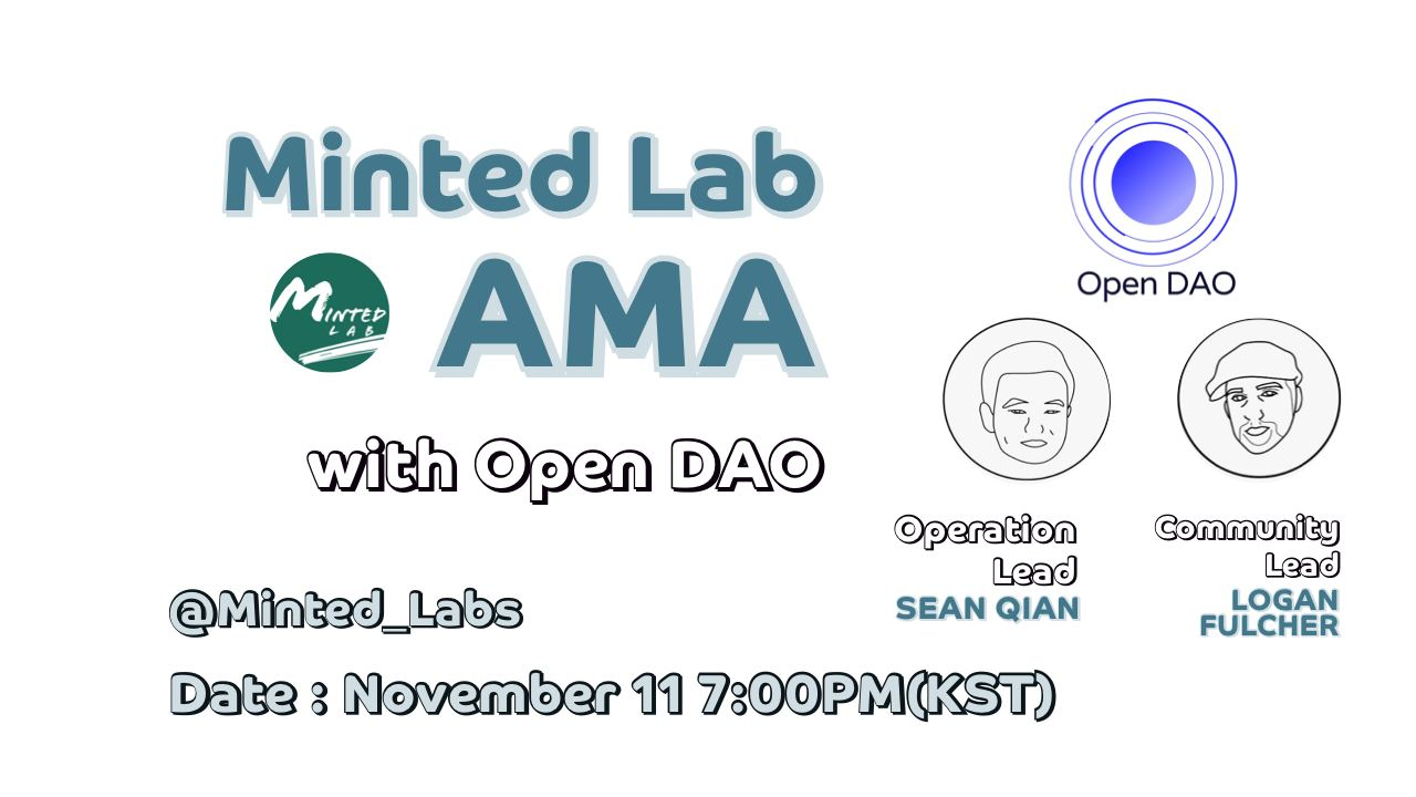  OpenDAO AMA 정리