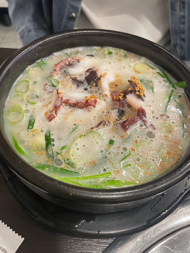 문어순댓국