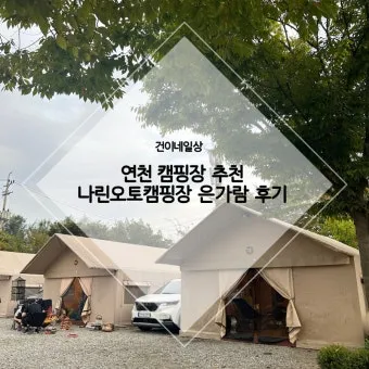 연천나린오토캠핑장 후기 연천 나린 오토캠프장 해약 프리미엄 데크 2박 3일 후기 단상 체험기_16