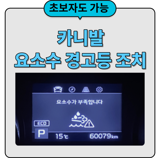 카니발 요소수 경고등 조치