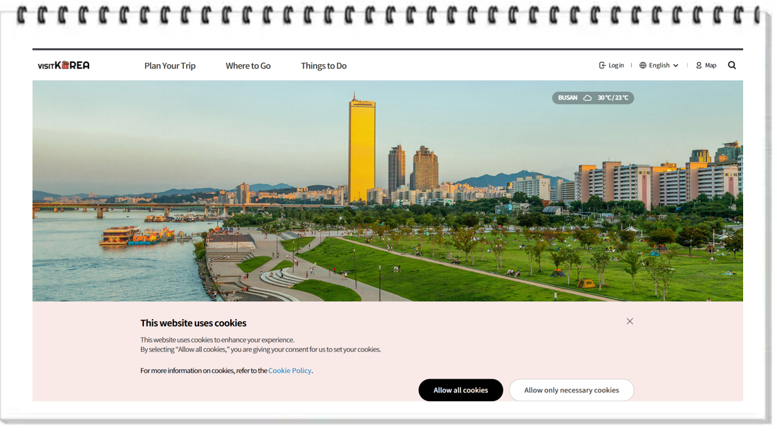 visit korea website