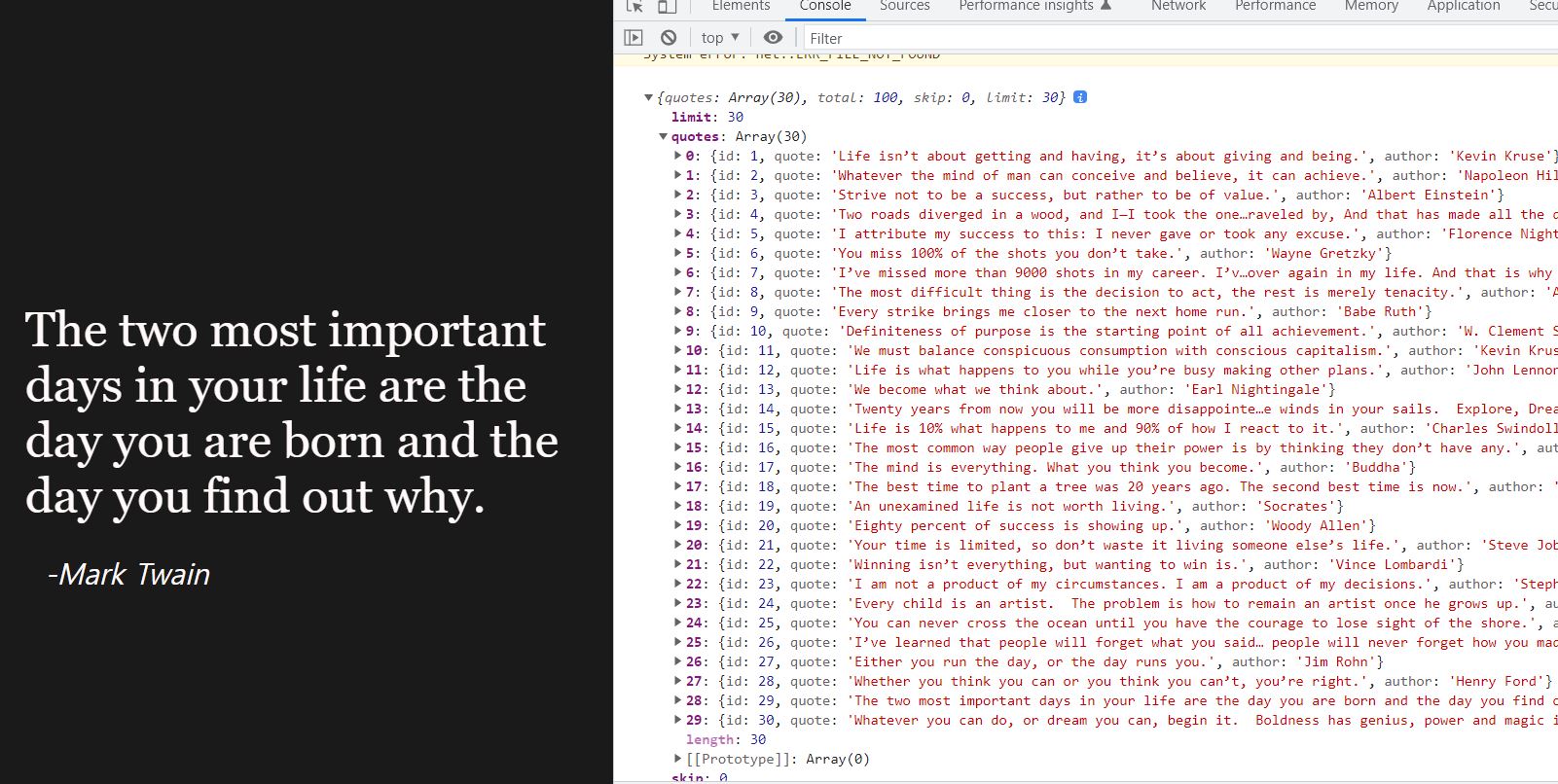  fetch API 를 이용하여 JSON 파일을 간단하게 다뤄보기 (dummyjson)