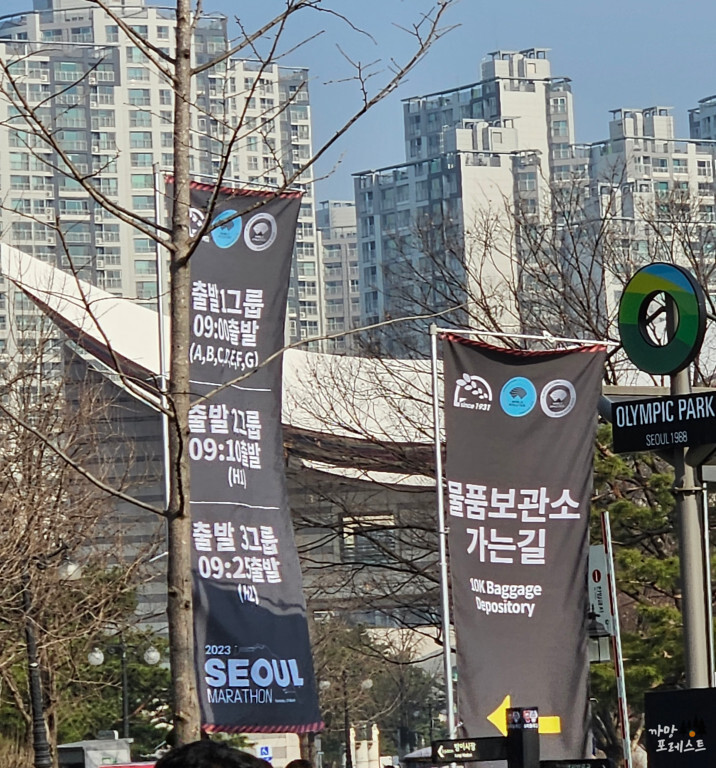 서울 마라톤 그룹별 출발