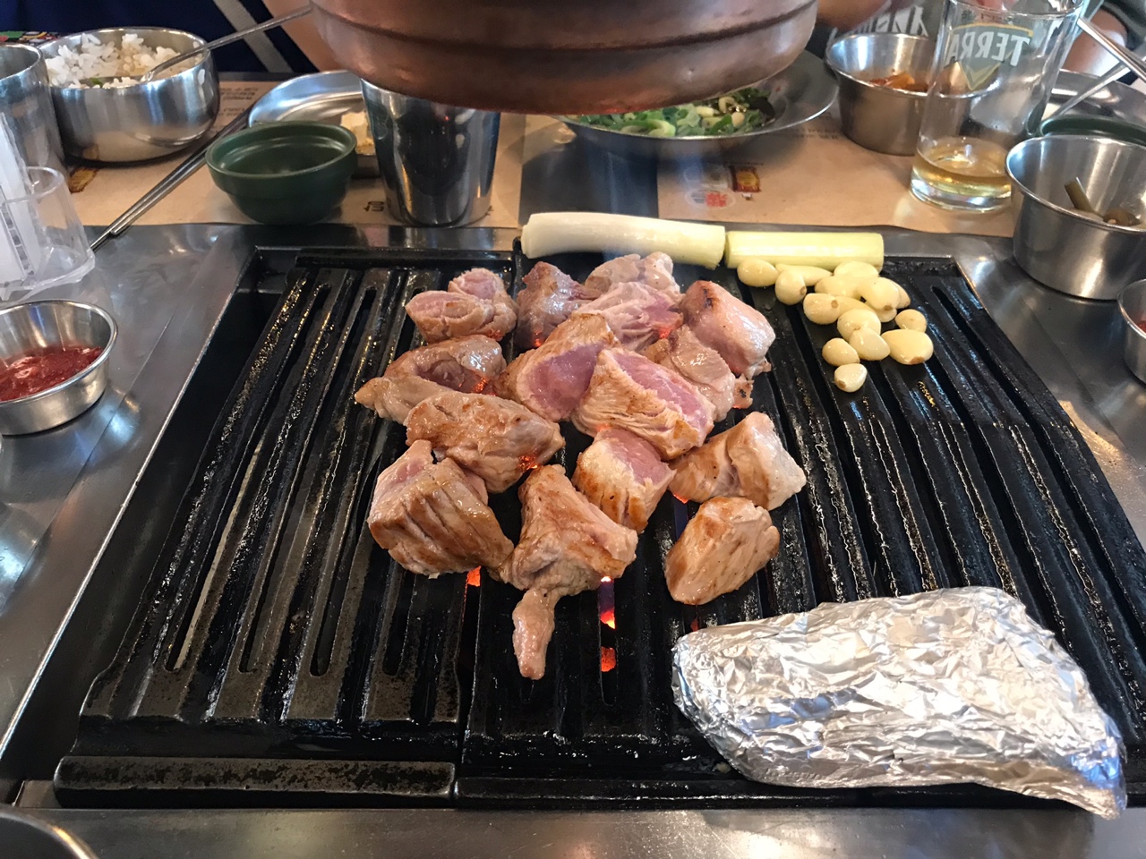 금돼지 삼겹살 이미지