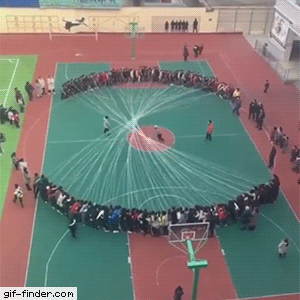 전교생 줄넘기