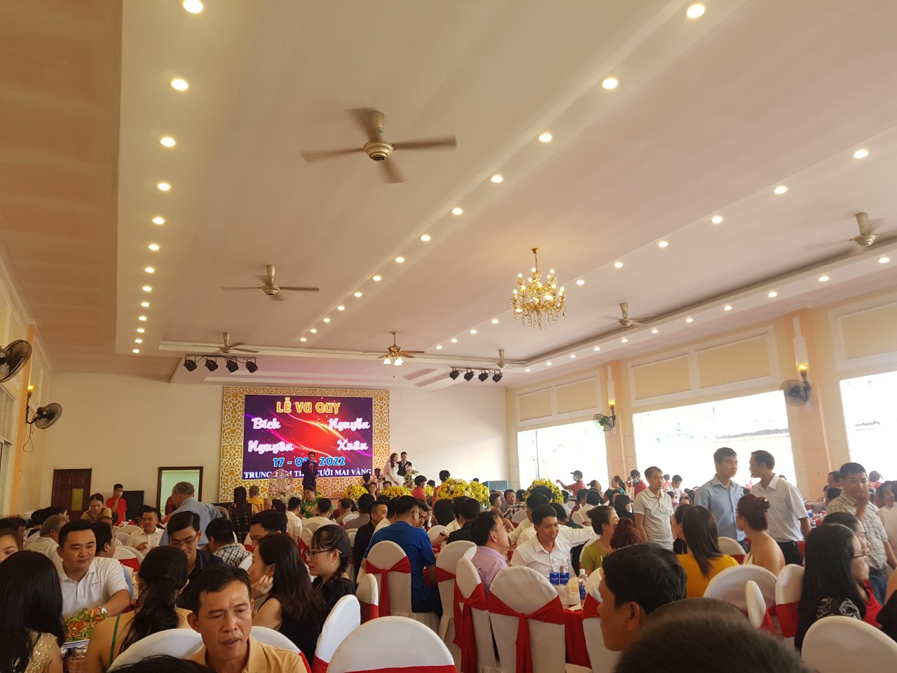 베트남 로컬 예식장 - 예식 행사