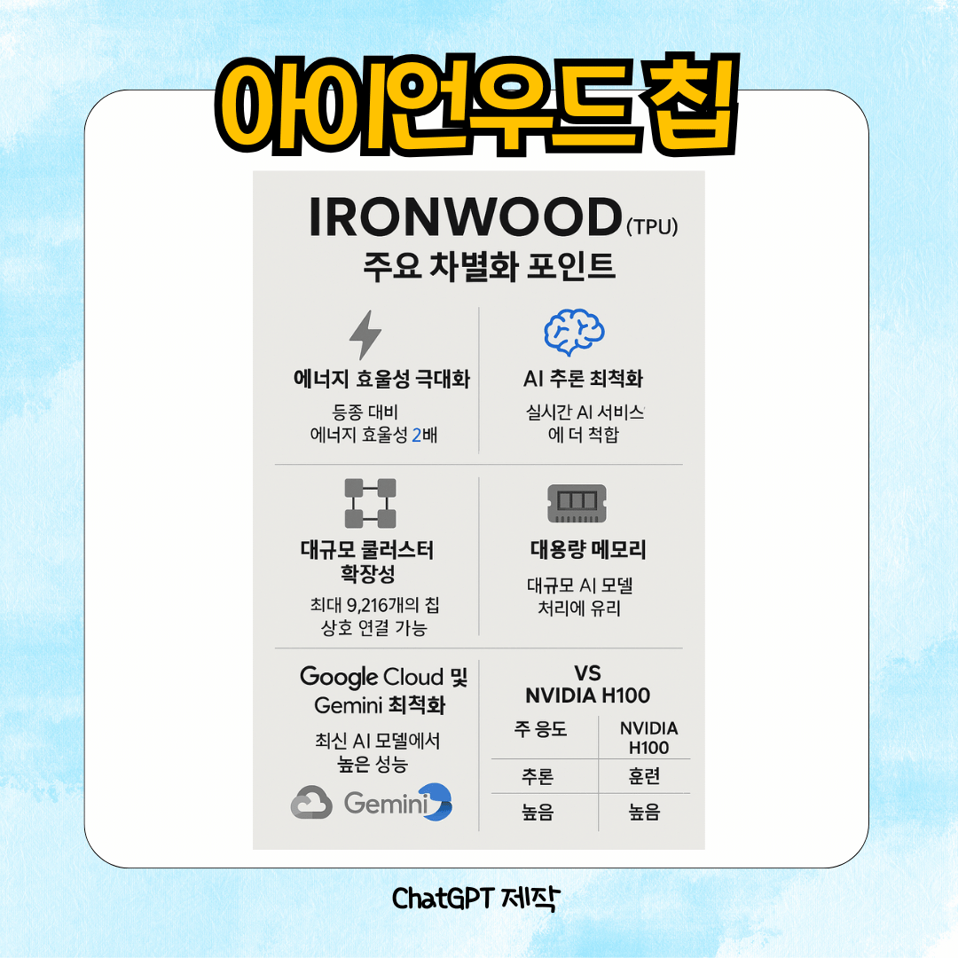 아이언우드 칩 출시