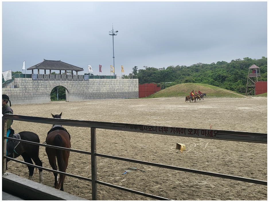 제주도-마상쇼-시작전-모습-사진