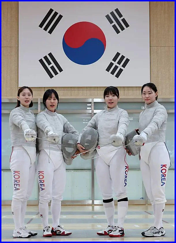 펜싱 여자 사브르 은메달