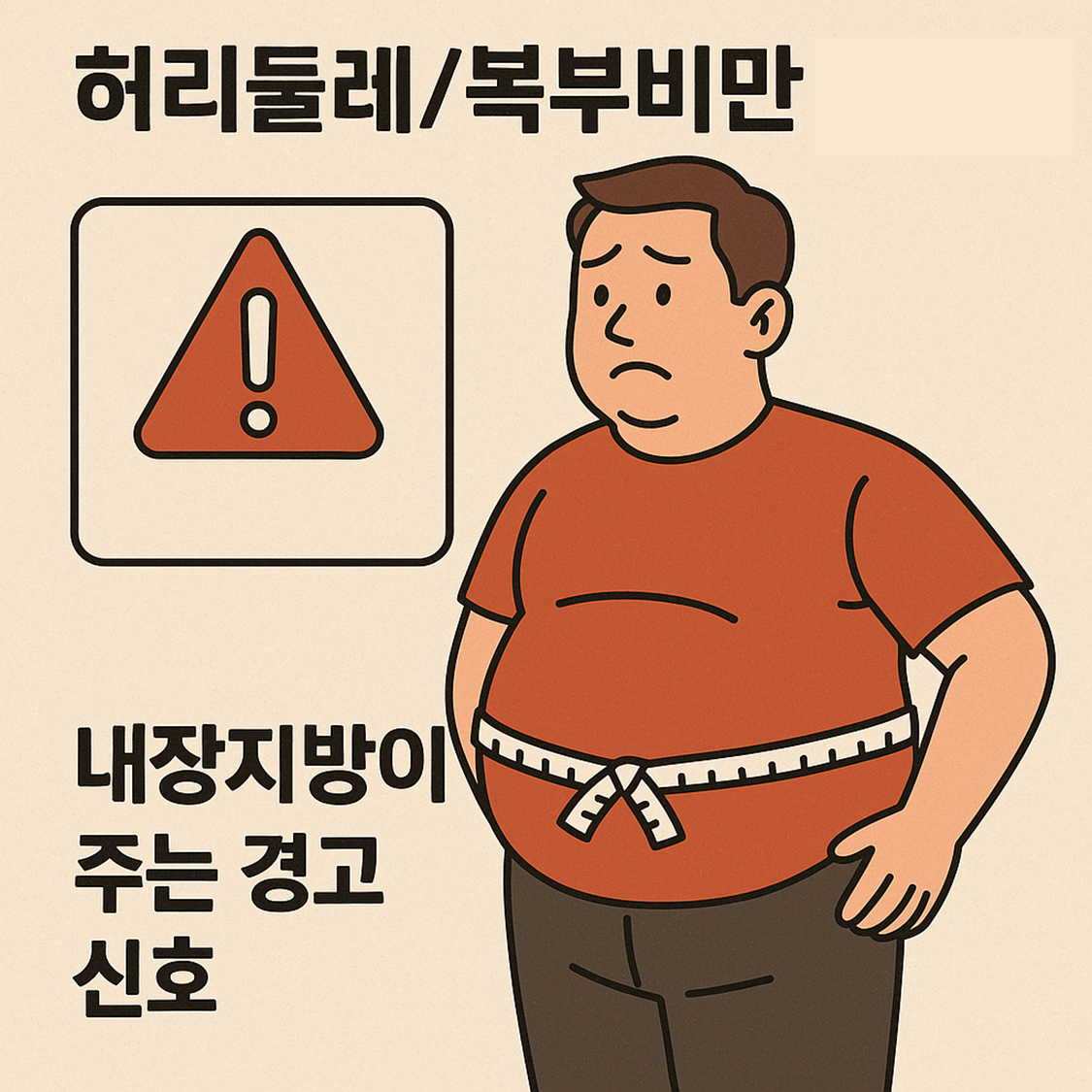허리둘레/복부비만 위험도