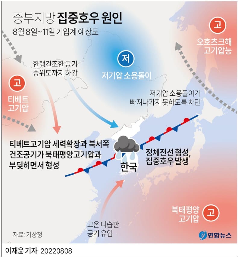 기상청도 모르는 폭우...너무 심했다