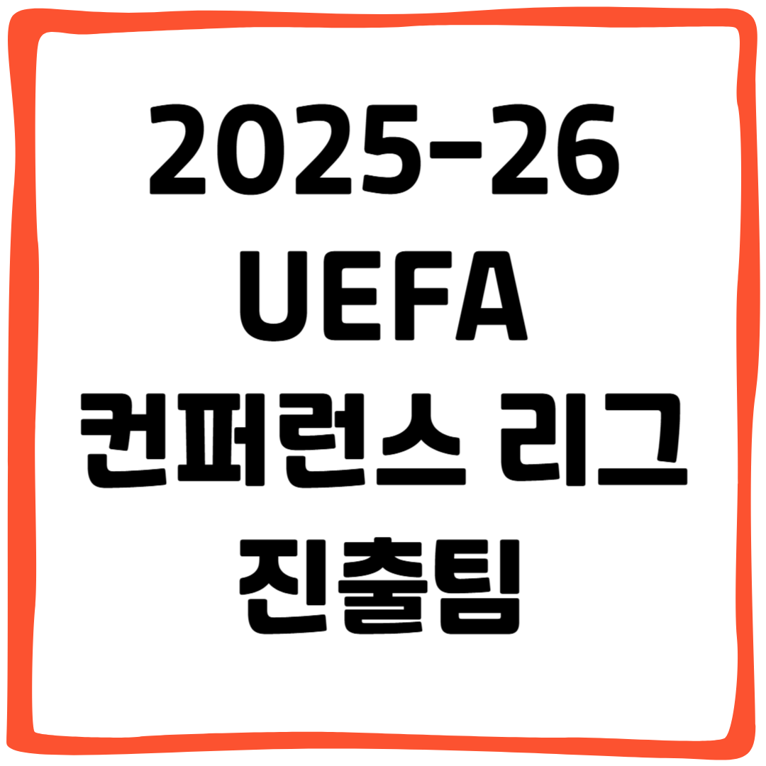2025-26 UEFA 컨퍼런스 리그 진출팀