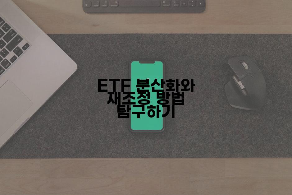 ETF 분산화와 재조정 방법 탐구하기