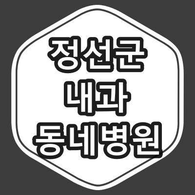 정선군 내과 전문의 진료 동네 병원