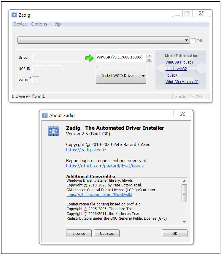 libwdi zadig driver installer libwdi zadig driver installer