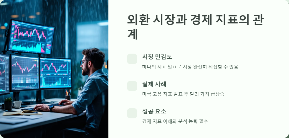 외환 시장 경제 지표 분석 방법