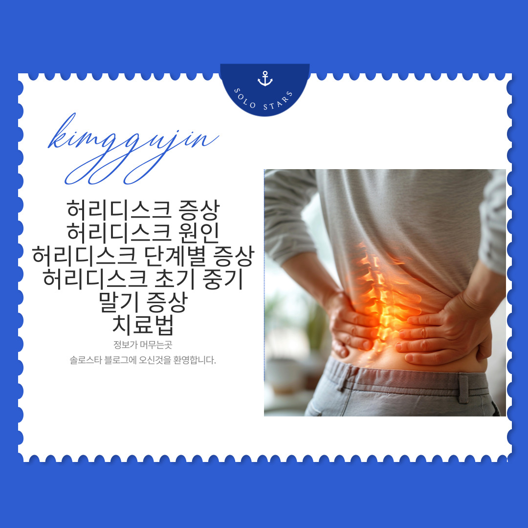 허리디스크 사진
