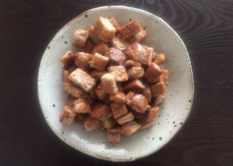  달콤바삭 식빵 캐러멜 팝콘 만들기