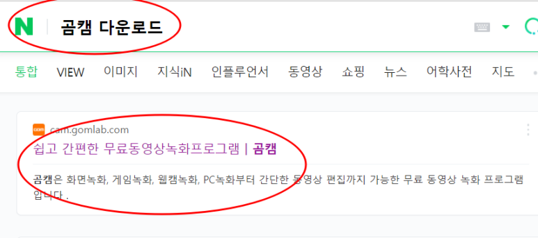 곰캠 프로 다운로드 PC 컴퓨터 화면 녹화하기, 게임 화면 5
