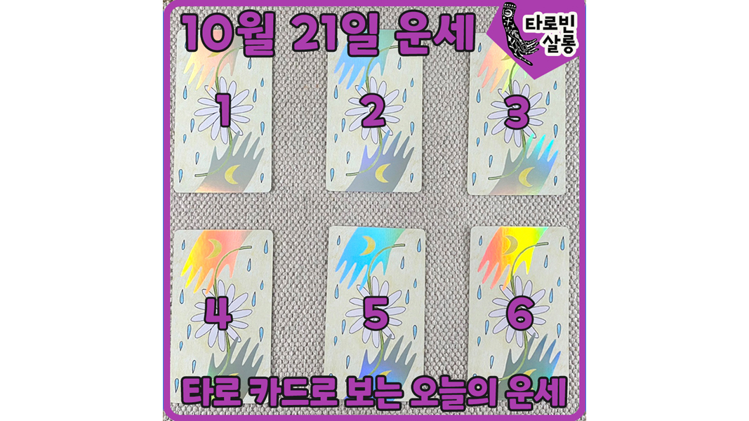  [10월 21일 운세] 타로 카드로 보는 365일 오늘의 운세