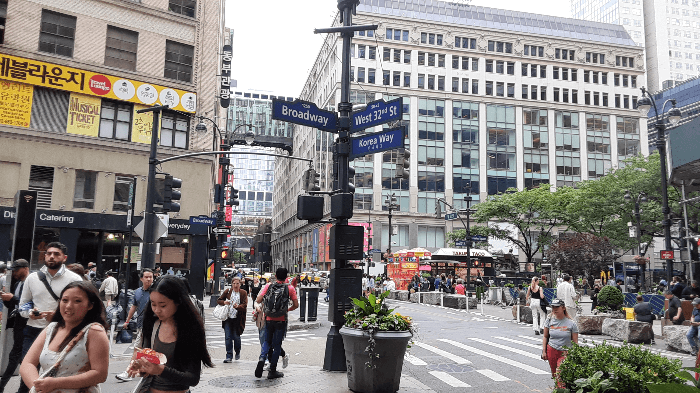 맨해튼 Korea Way: W 32nd St