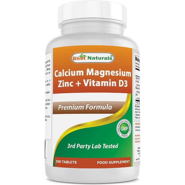 Best-naturals-칼슘-마그네슘-아연-비타민D3