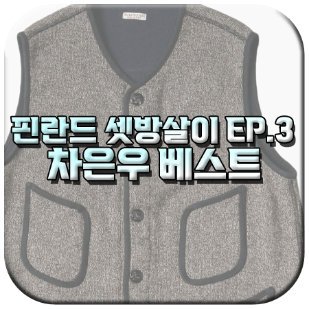 핀란드 셋방살이 3회 차은우 조끼