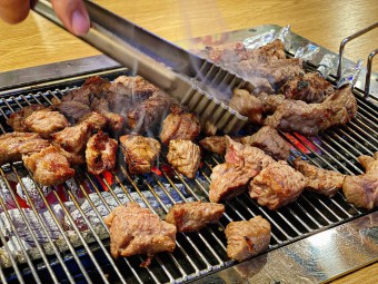 양갈비 양꼬치  양고기  멘보샤