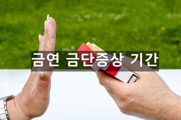  금연 금단증상 기간